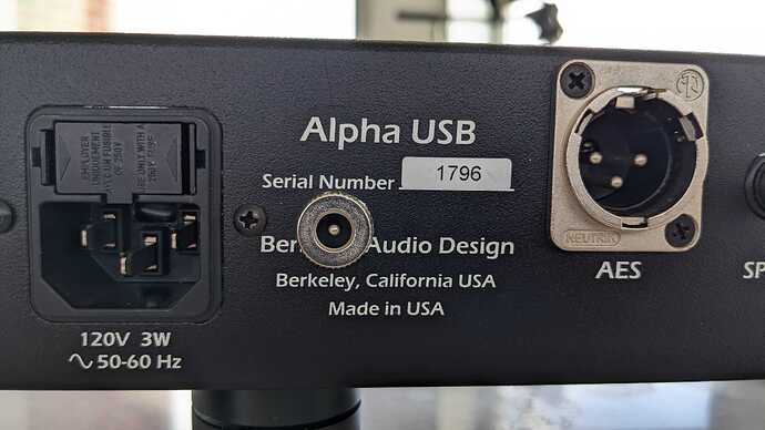 alpha usb