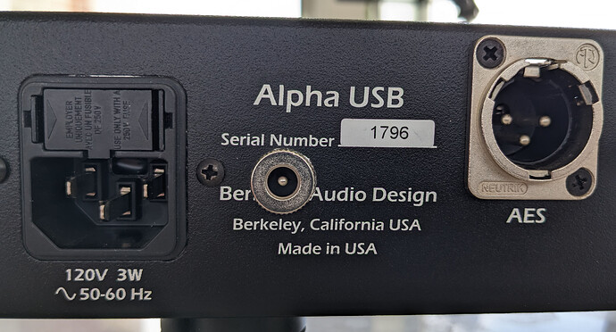 alpha usb